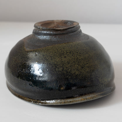 明賀亘史　黒唐津茶碗