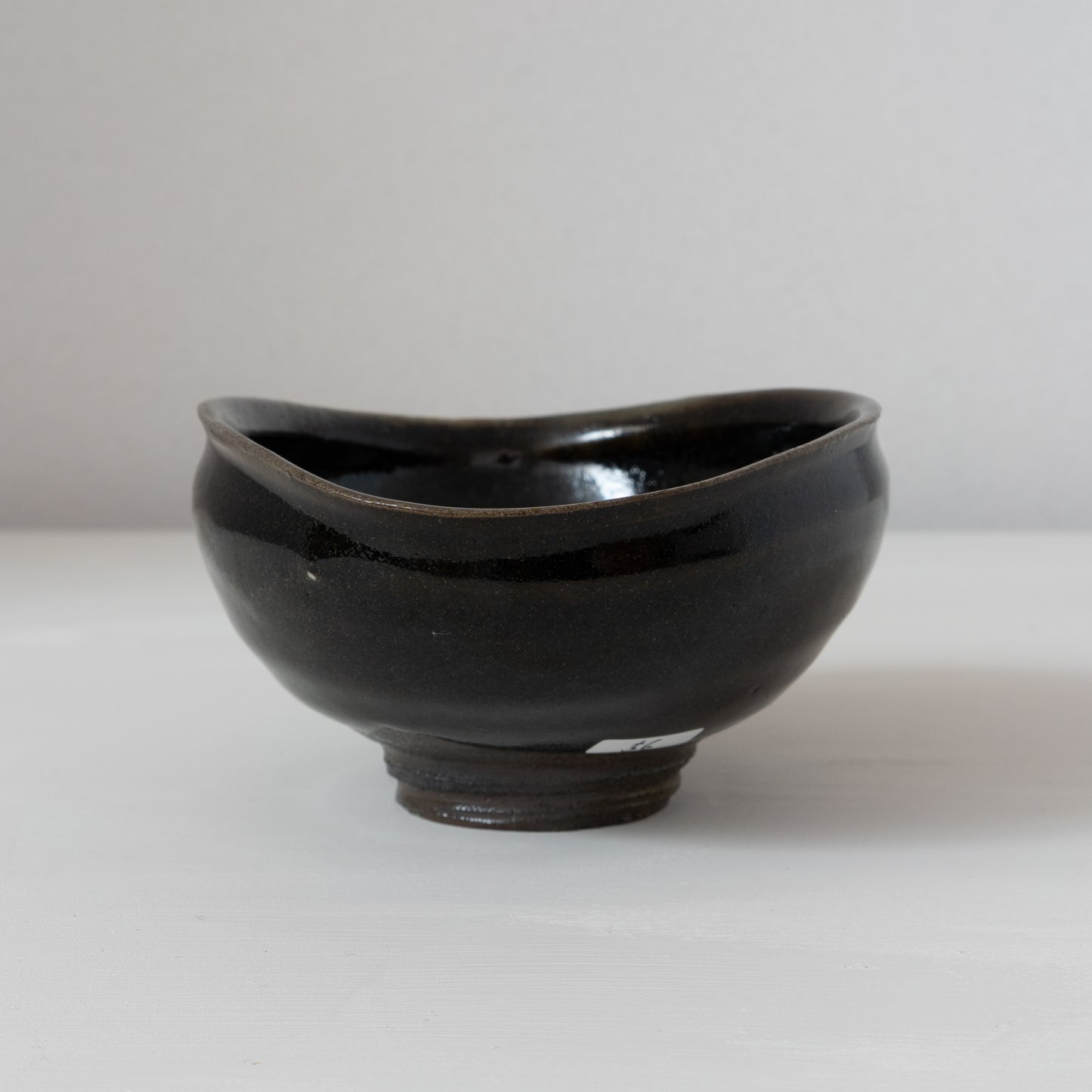 明賀亘史　黒唐津茶碗