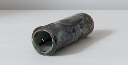 明賀亘史　絵唐津掛花入