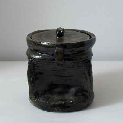 明賀亘史　黒唐津水指