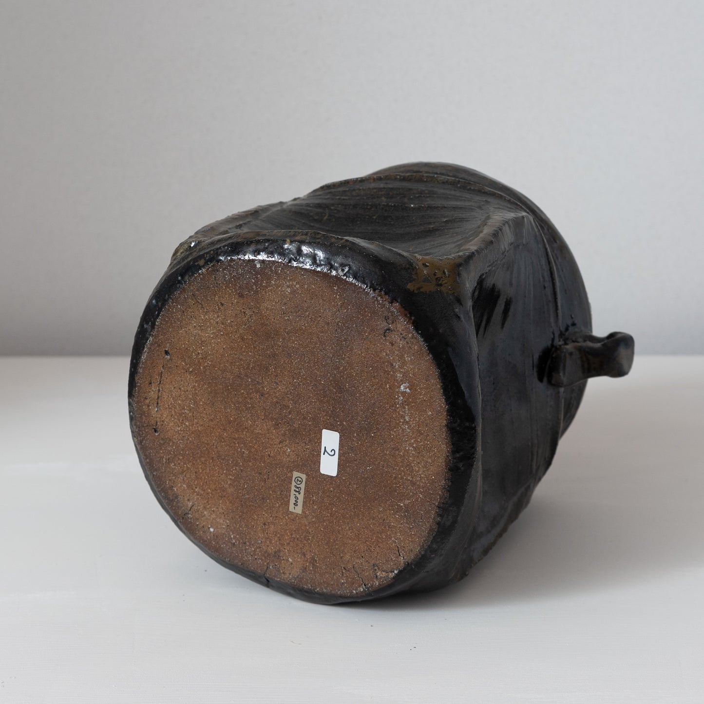 明賀亘史　黒唐津水指