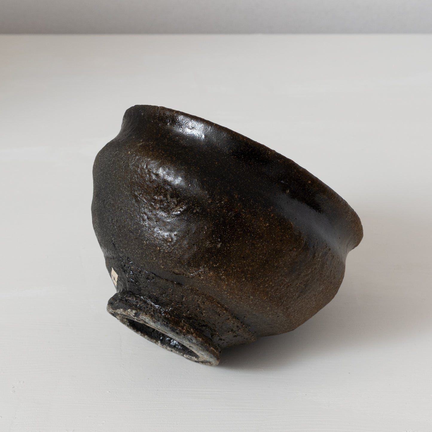 三藤るい　黒唐津茶碗