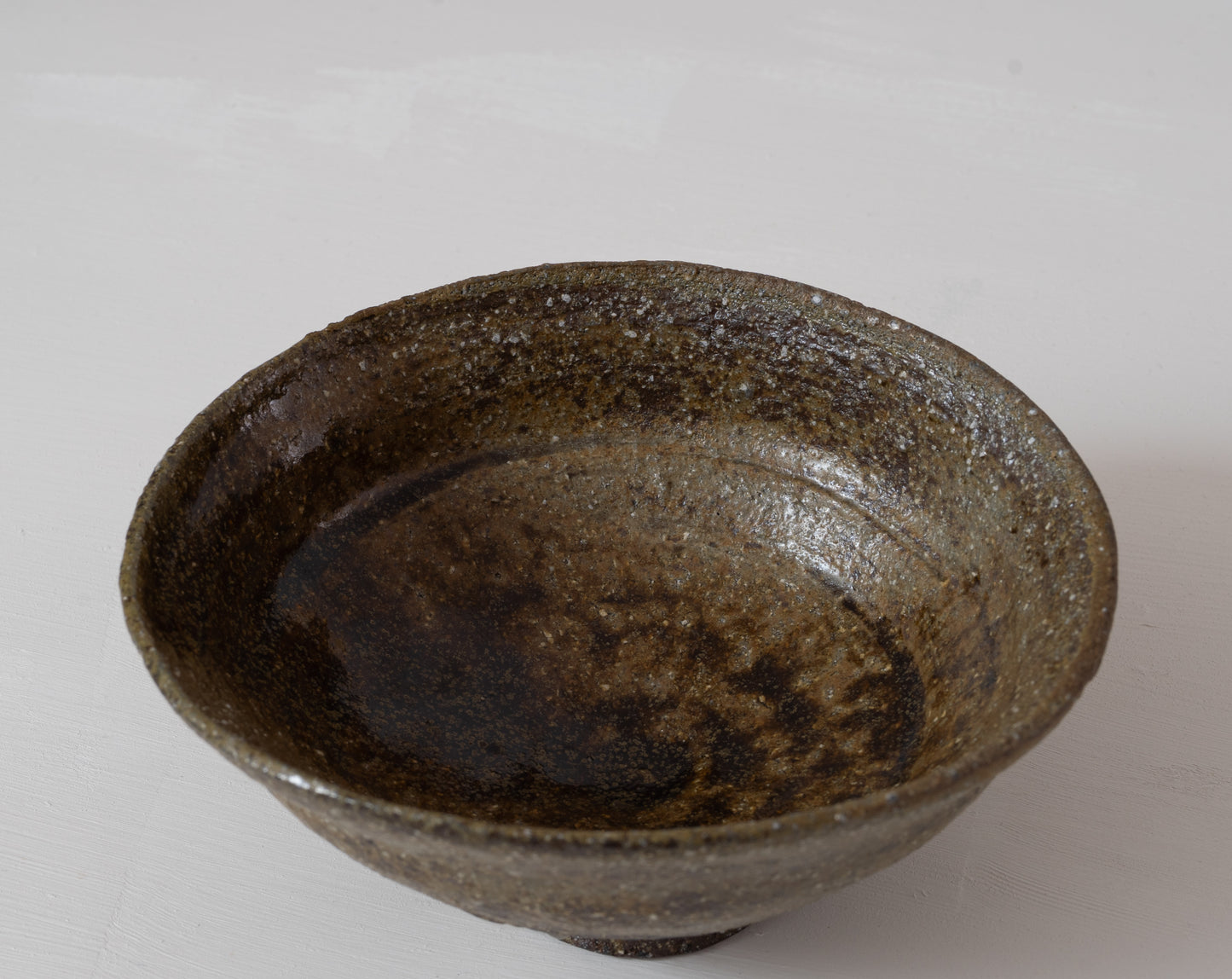 三藤るい　柿の蔕茶碗