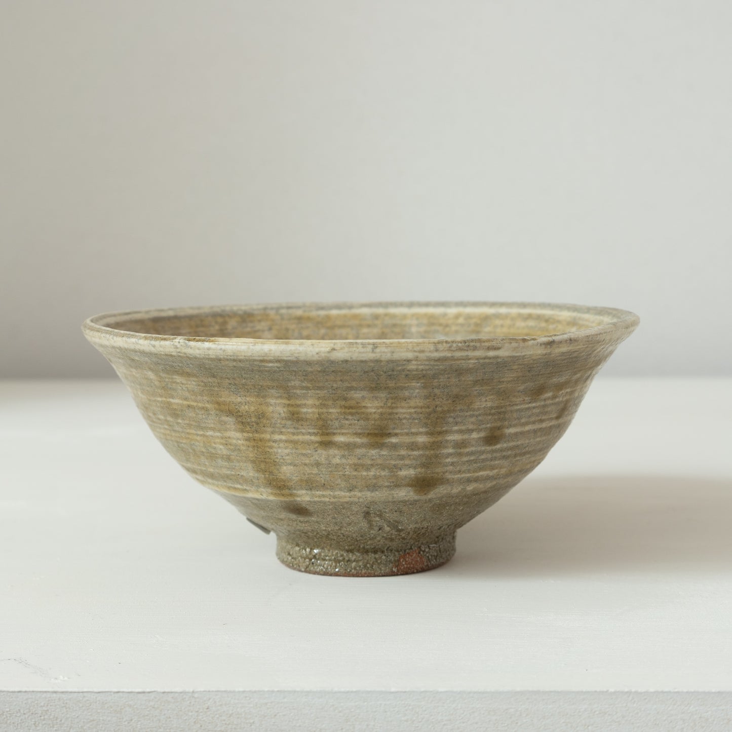 三藤るい　刷毛目茶碗