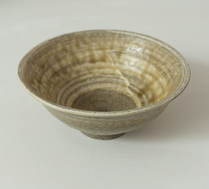 三藤るい　刷毛目茶碗