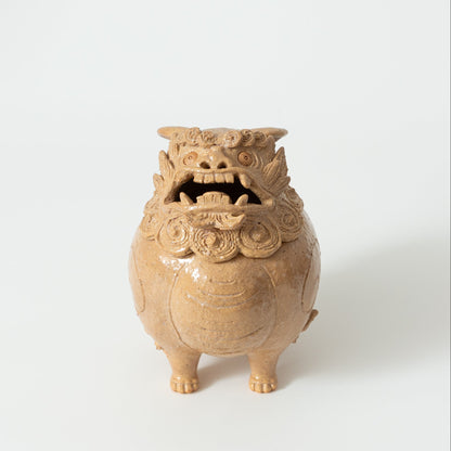 吉野桃李　萩獅子香炉
