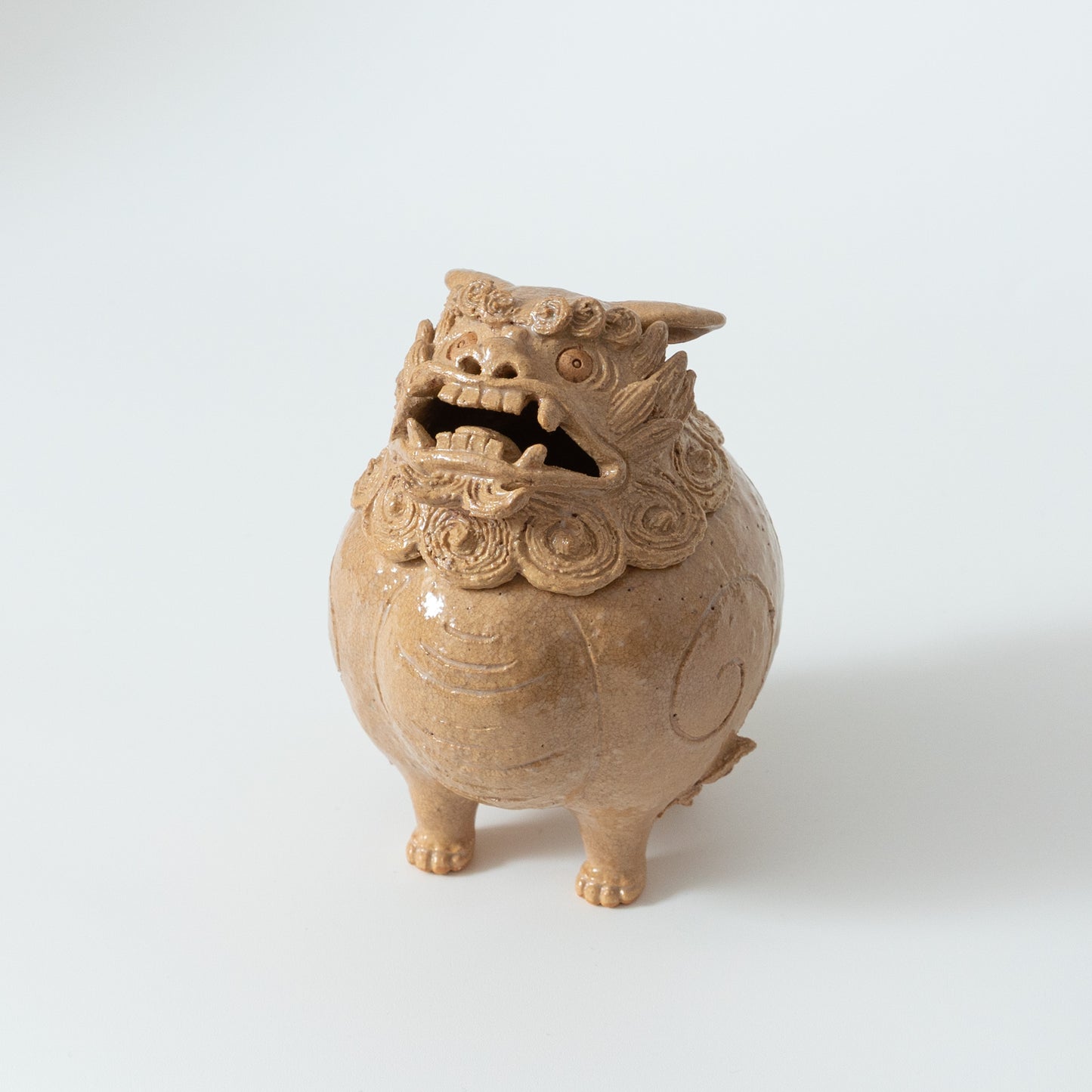 吉野桃李　萩獅子香炉