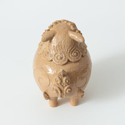 吉野桃李　萩獅子香炉