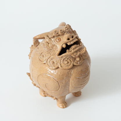 吉野桃李　萩獅子香炉