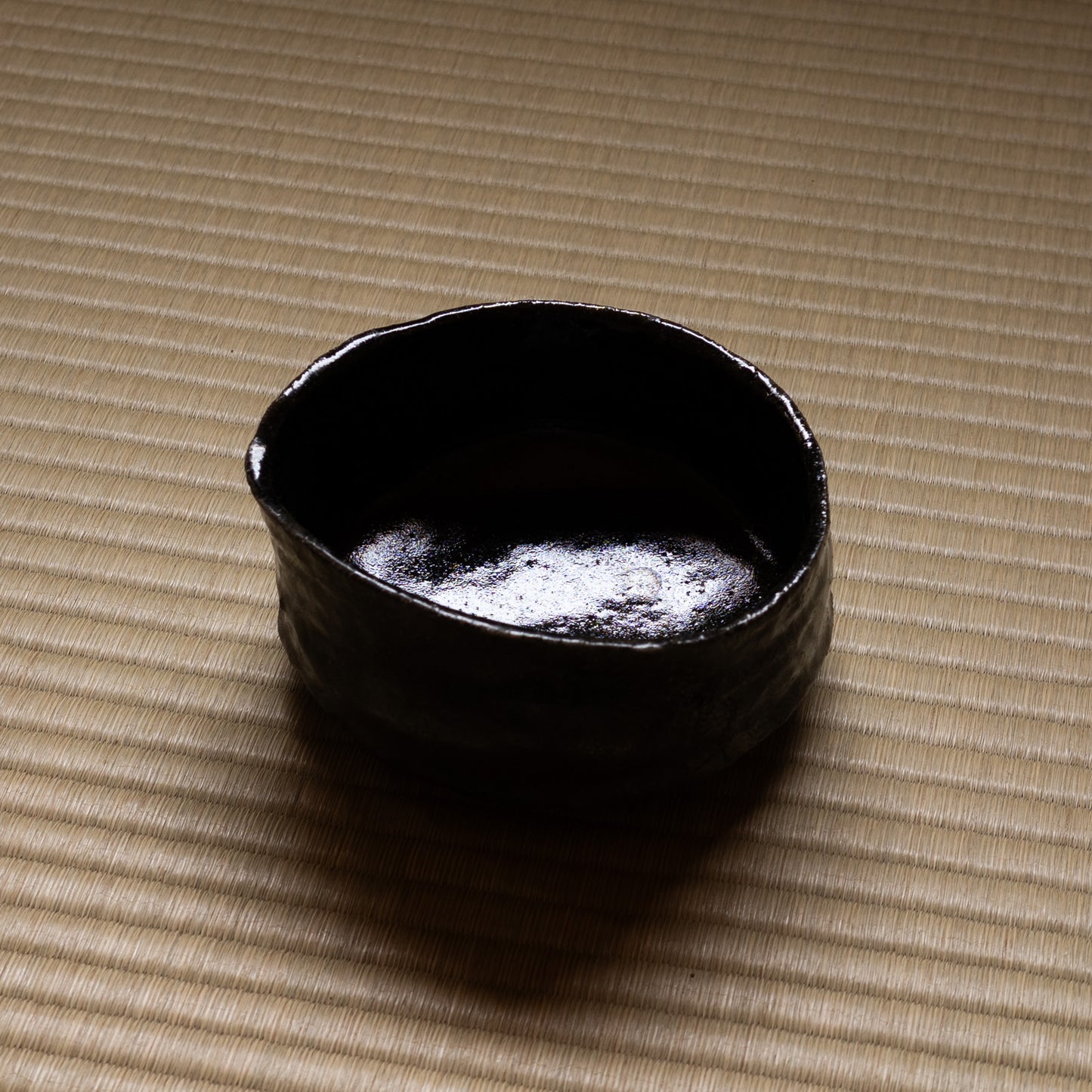 明賀亘史　黒唐津茶碗