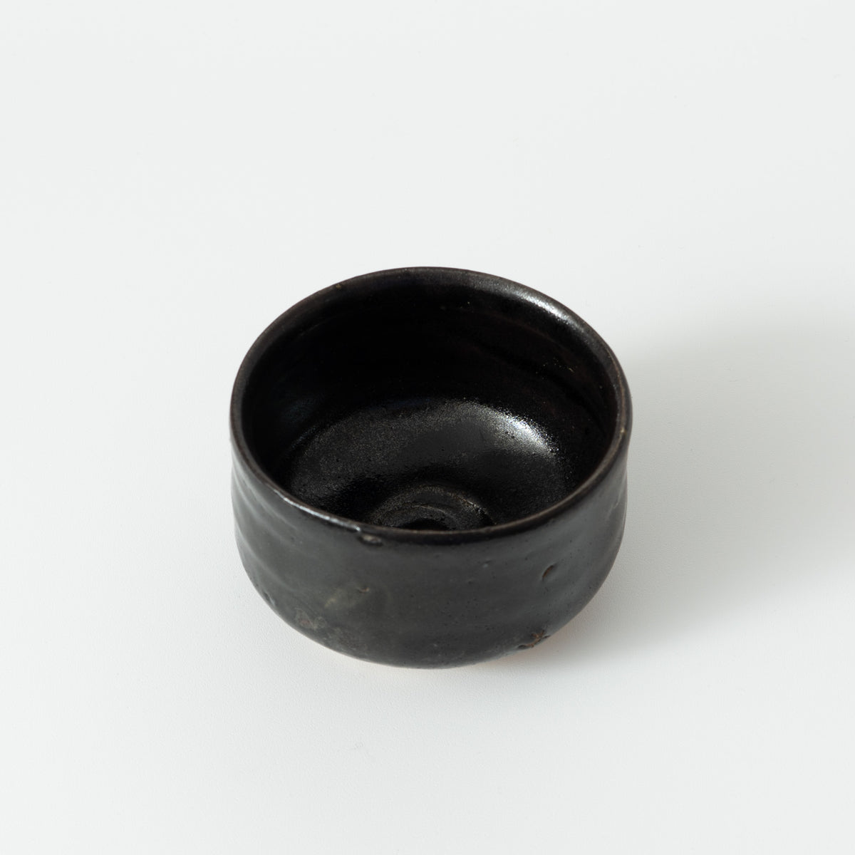 梶原靖元　黒唐津小服茶碗