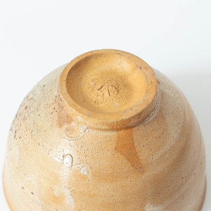 内村慎太郎　玉子手茶盌