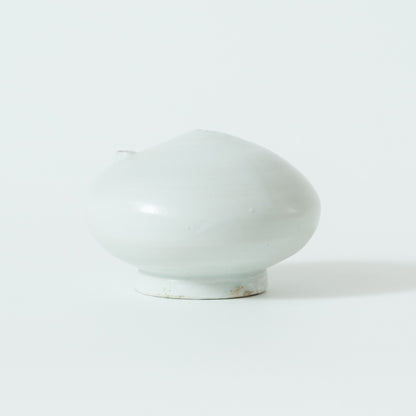 伊藤明美　白磁水滴　