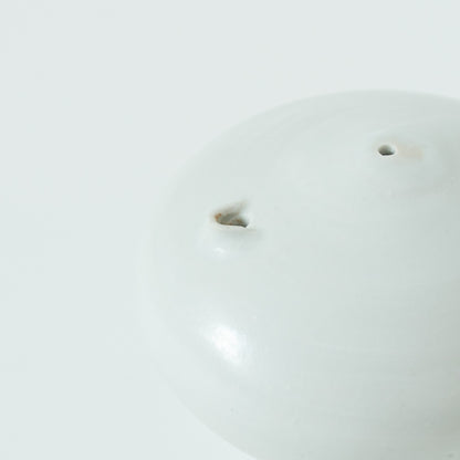 伊藤明美　白磁水滴　