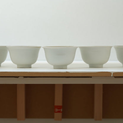 AI18 白磁碗　伊藤明美