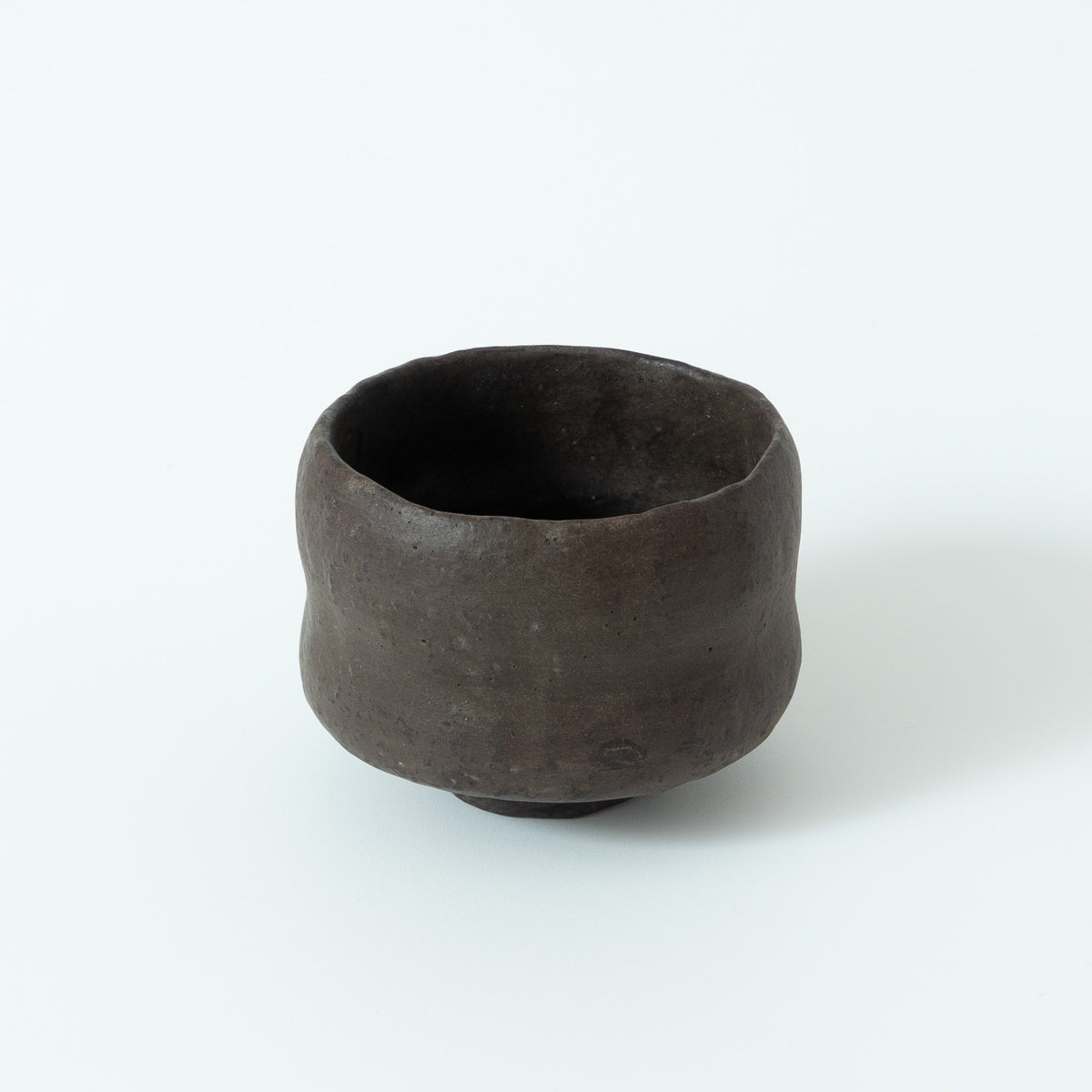 Sugimoto Genkaku Sadamitsu:  Black Small Wabi Tea Bowl