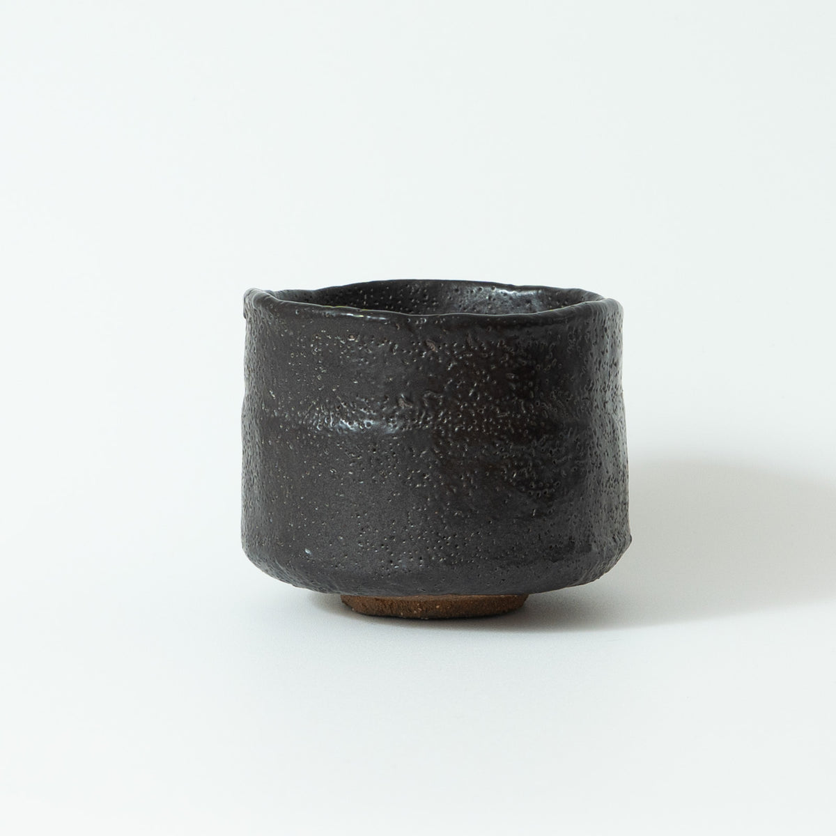 杉本玄覚貞光　瀬戸黒　小侘茶盌
