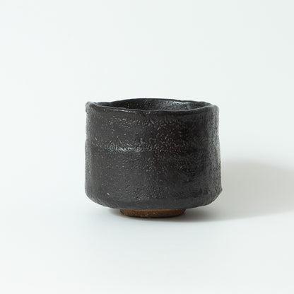 杉本玄覚貞光　瀬戸黒　小侘茶盌