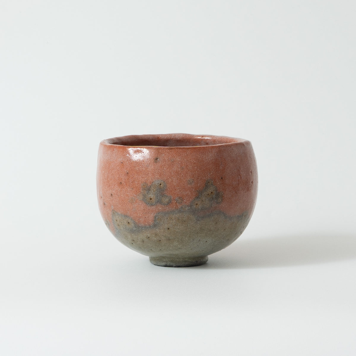 HIdeki Yanashita: Red tea bowl