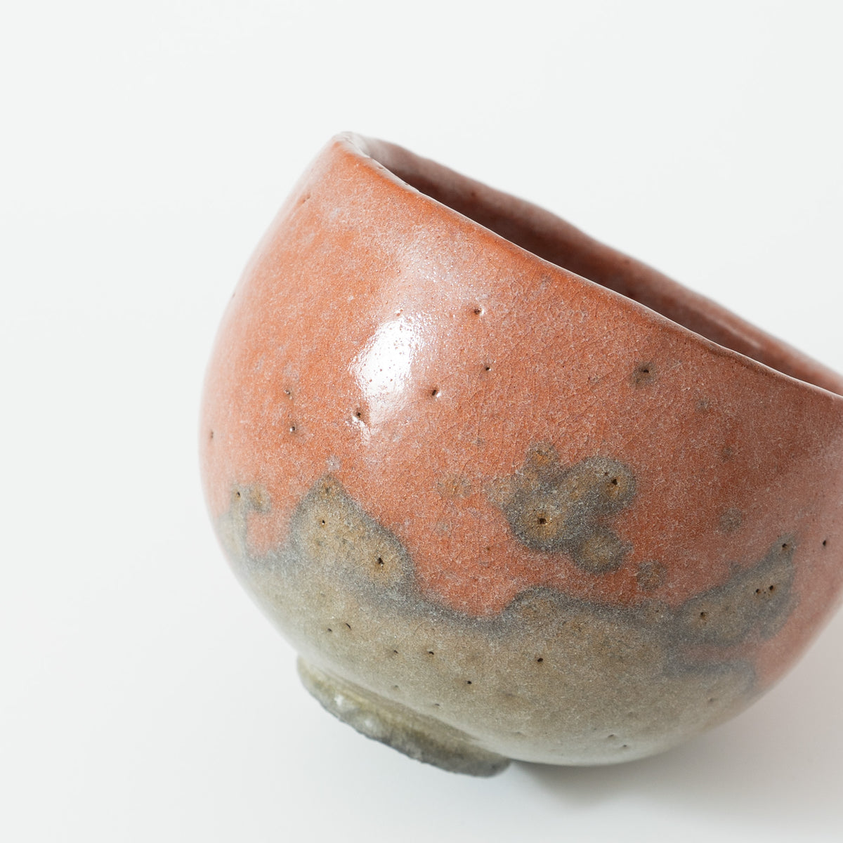 HIdeki Yanashita: Red tea bowl