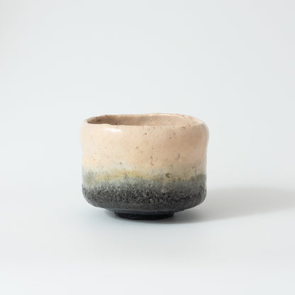 柳下季器　白茶盌