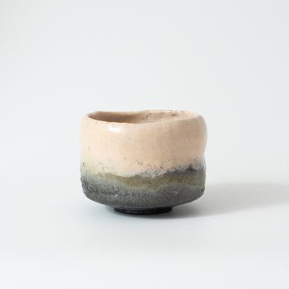 柳下季器　白茶盌