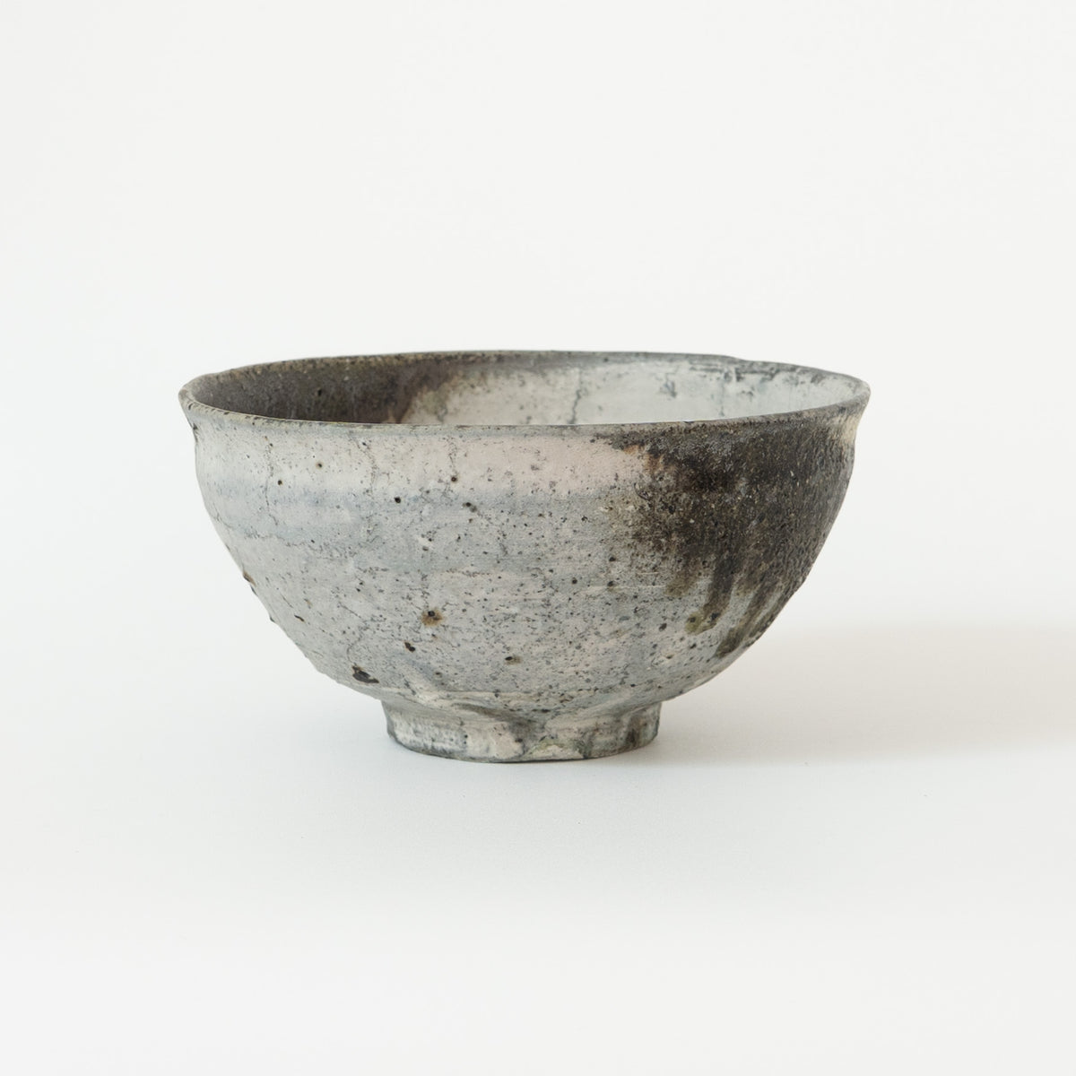 辻村唯　粉吹茶盌