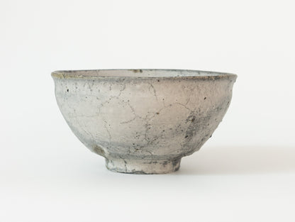 辻村唯　粉吹茶盌