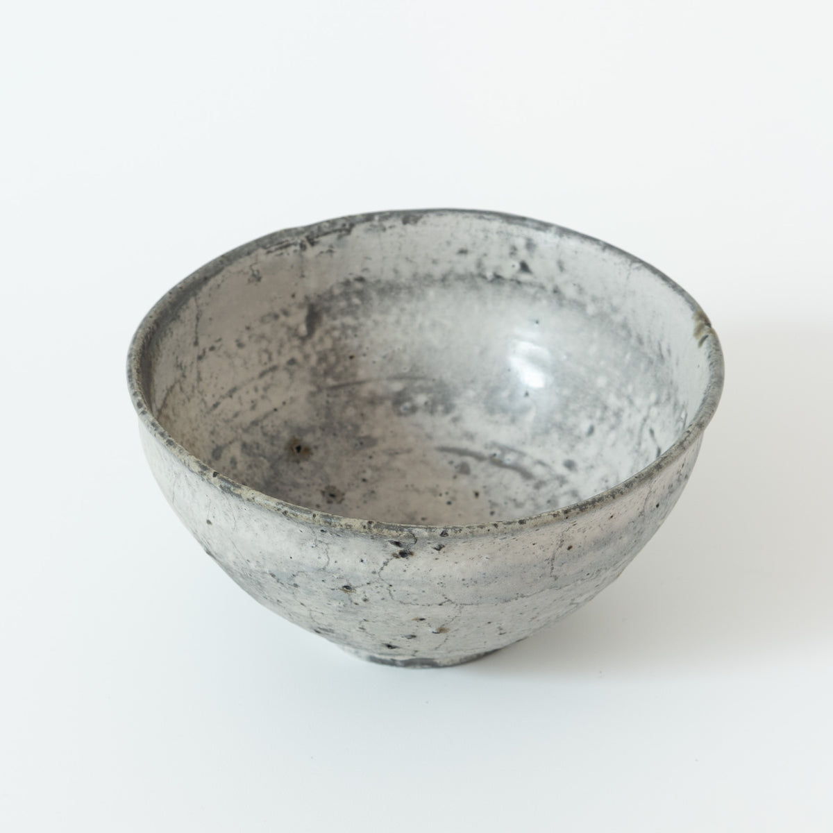辻村唯　粉吹茶盌