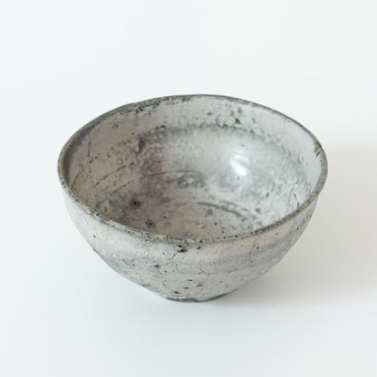 辻村唯　粉吹茶盌