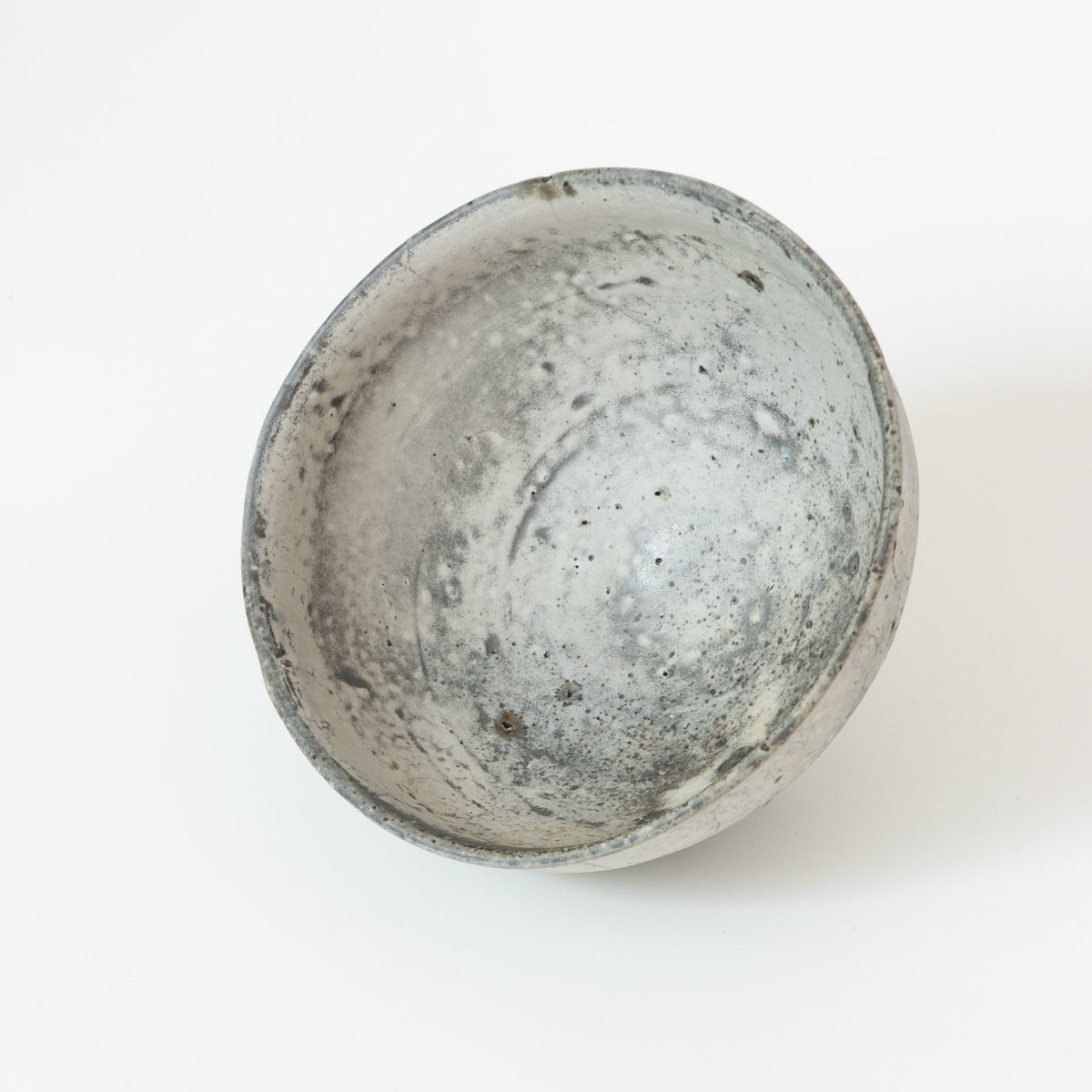 辻村唯　粉吹茶盌