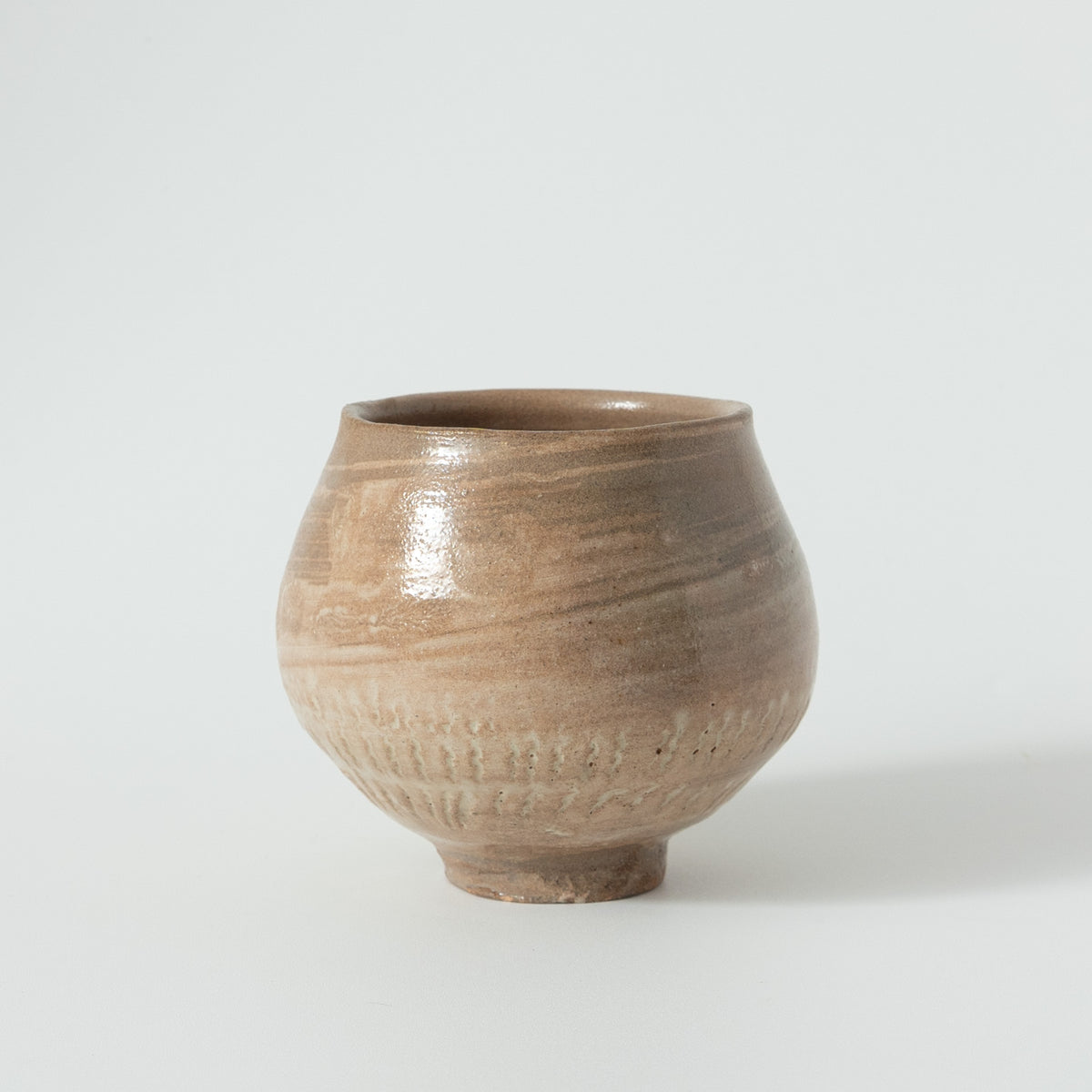 梶原靖元　三嶋塩笥茶碗
