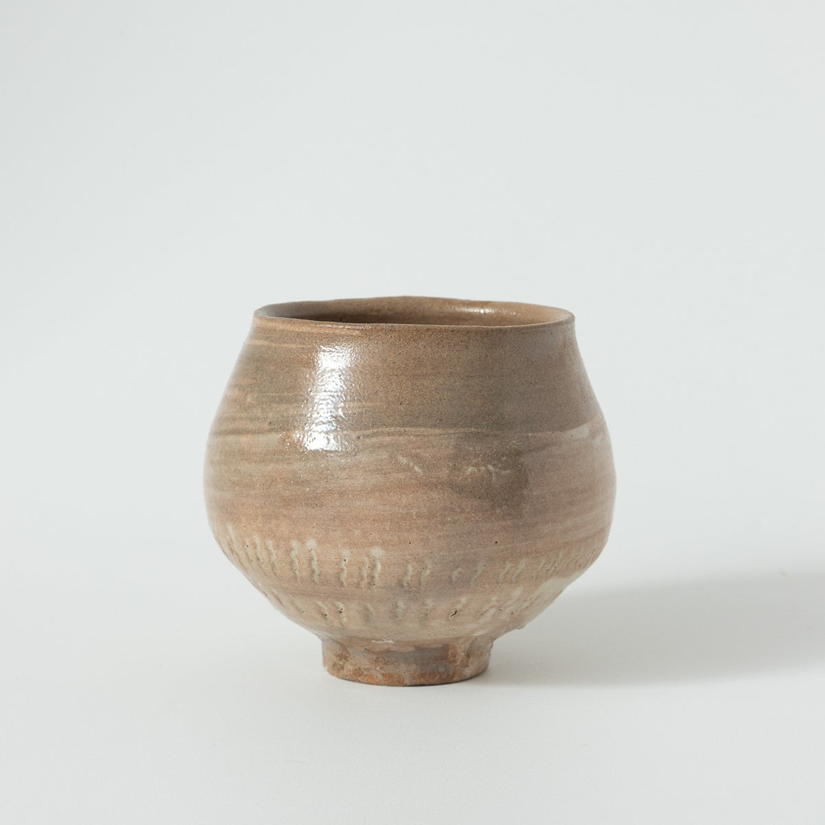 梶原靖元　三嶋塩笥茶碗