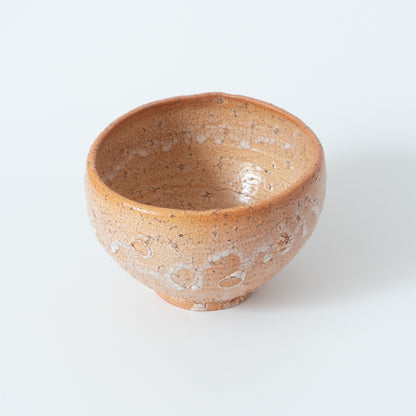 吉野桃李　萩茶盌