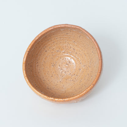 吉野桃李　萩茶盌