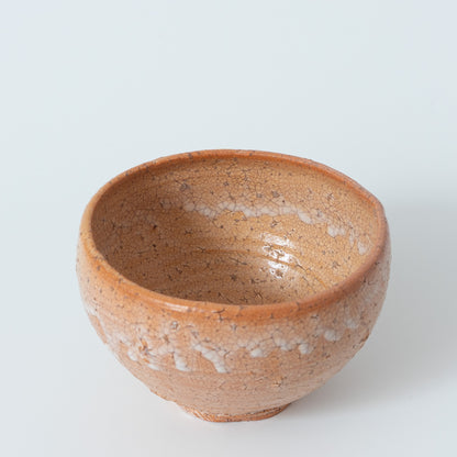 吉野桃李　萩茶盌