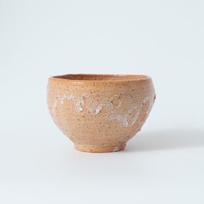 吉野桃李　萩茶盌