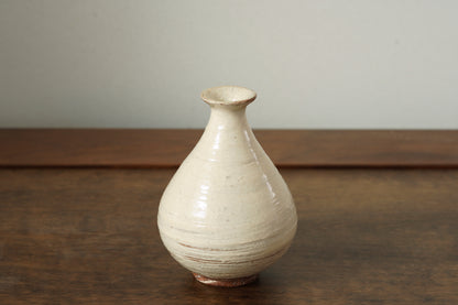 YT8B 萩刷毛目徳利　吉野桃李