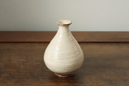 YT8B 萩刷毛目徳利　吉野桃李