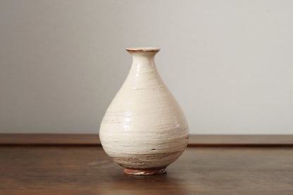 YT8B 萩刷毛目徳利　吉野桃李