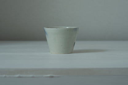 AI15C 吹墨千鳥文猪口　伊藤明美