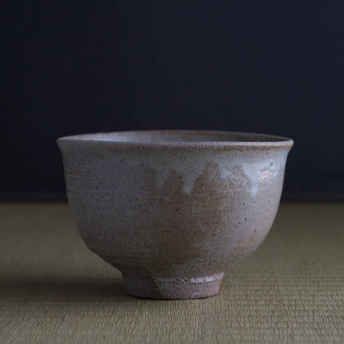 ko.YT01 吉野桃李　萩大道熊川茶盌