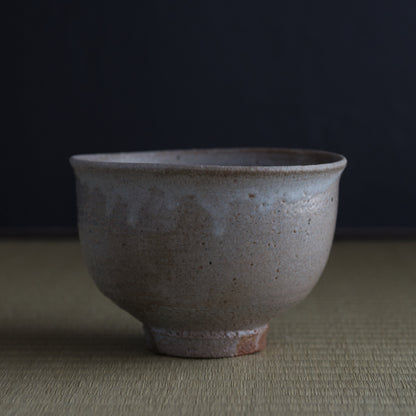 ko.YT01 吉野桃李　萩大道熊川茶盌