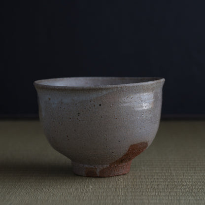 ko.YT01 吉野桃李　萩大道熊川茶盌