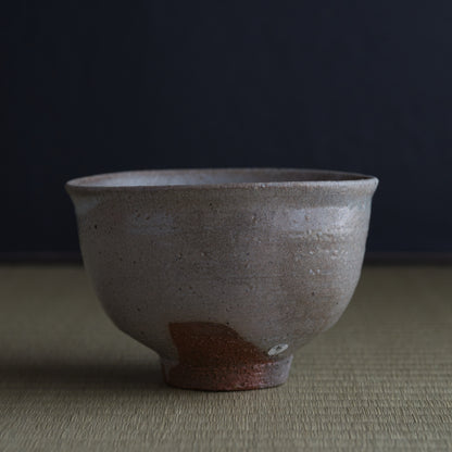 ko.YT01 吉野桃李　萩大道熊川茶盌