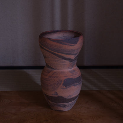 SMA9 花器ハケメ　坂倉正紘