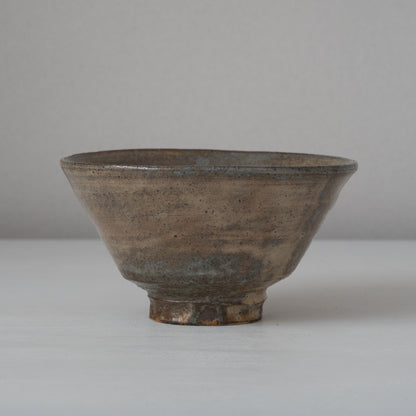 SMA4 祠赤土茶盌　大道粉引　坂倉正紘