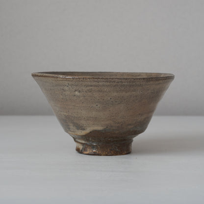 SMA4 祠赤土茶盌　大道粉引　坂倉正紘