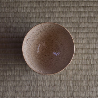 大道刷毛目茶盌