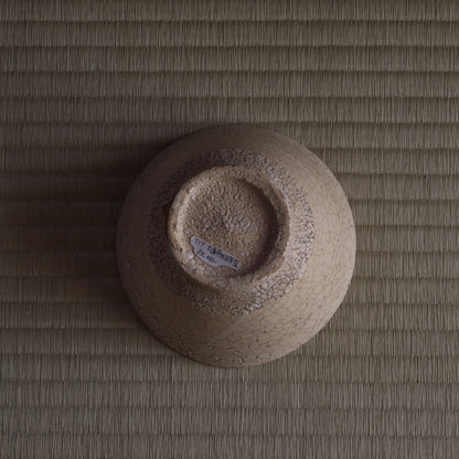 大道刷毛目茶盌